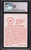 1975 SSPC #470 Mike Schmidt Phillies CSG 9.5 GEM MINT 534033