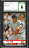 1993 Fax Pax #004 Nolan Ryan Rangers CSG 9 MINT 534037