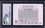 1993 Fax Pax #004 Nolan Ryan Rangers CSG 9 MINT 534037