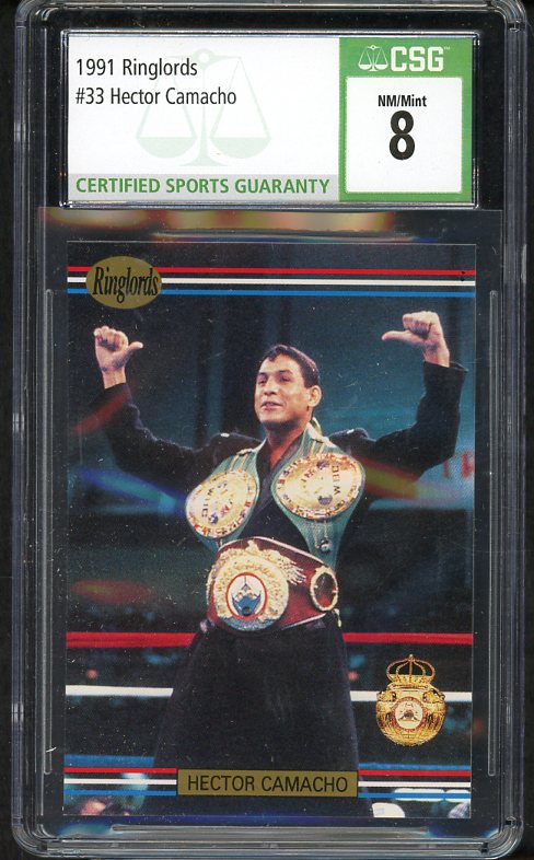1991 Ringlords #033 Hector Camacho Boxer CSG 8 NM/MT 534049