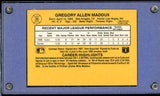 1987 Donruss #036 Greg Maddux Cubs CPG 10 GEM MINT 534090