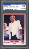 1991 Kayo #004 Angelo Dundee Boxing Trainer GMC 10 GEM MINT 534097