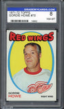 1971 Topps Hockey #070 Gordie Howe Red Wings GMC 8 NM/MT 534101