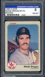 1983 Fleer #179 Wade Boggs Red Sox GMC 8 NM/MT 534105