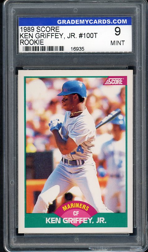 1989 Score Traded #100 Ken Griffey Jr Mariners GMC 9 MINT 534106