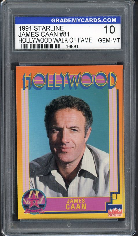 1991 Starline #081 James Caan GMC 10 GEM MINT 534110