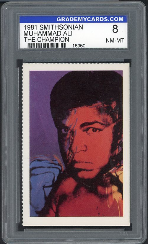 1981 Smithsonian Institution Muhammad Ali Boxer GMC 8 NM/MT 534111