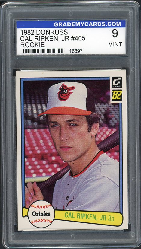 1982 Donruss #405 Cal Ripken Orioles GMC 9 MINT 534112