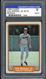1982 Fleer #176 Cal Ripken Orioles GMC 9 MINT 534114
