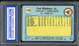 1982 Fleer #176 Cal Ripken Orioles GMC 9 MINT 534114