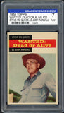 1958 Topps Westerns #021 Steve McQueen GMC 7 NM 534120
