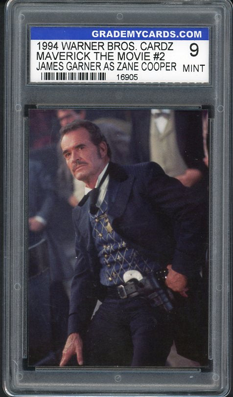 1994 Cardz #002 James Garner GMC 9 MINT 534122