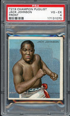 1910 T219 Mecca Jack Johnson PSA 4 VG-EX 534136