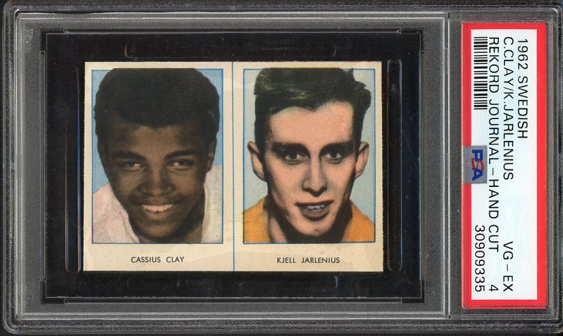 1962 Rekord Journal Cassius Clay Muhammad Ali PSA 4 VG-EX 534138