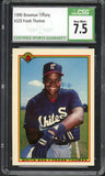 1990 Bowman Tiffany #320 Frank Thomas White Sox CSG 7.5 NM+ 534139