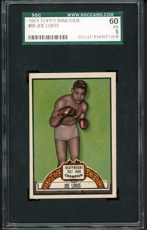 1951 Topps Ringside #088 Joe Louis SGC 5 EX 534144