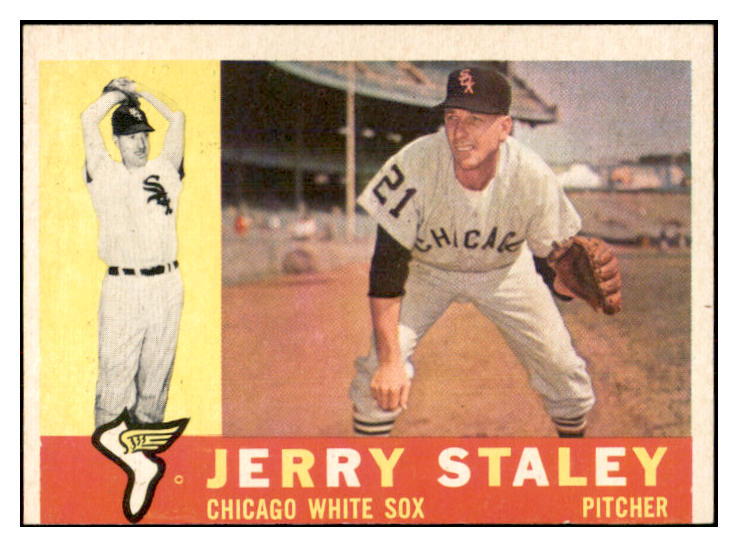 1960 Topps Baseball #510 Jerry Staley White Sox VG-EX 534155