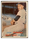 1957 Topps Baseball #297 Jack Crimian Tigers VG-EX 534162