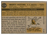 1960 Topps Baseball #516 Marty Kutyna A's EX 534163