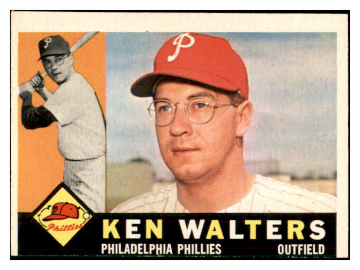 1960 Topps Baseball #511 Ken Walters Phillies VG-EX 534170
