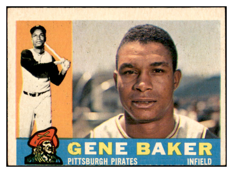 1960 Topps Baseball #539 Gene Baker Pirates VG-EX 534171