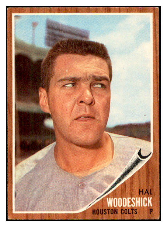 1962 Topps Baseball #526 Hal Woodeshick Colt .45s EX-MT 534196