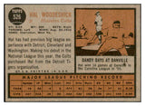1962 Topps Baseball #526 Hal Woodeshick Colt .45s EX-MT 534196