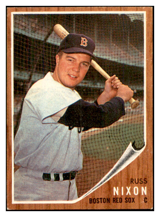 1962 Topps Baseball #523 Russ Nixon Red Sox EX-MT 534199
