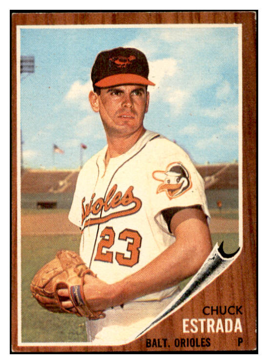 1962 Topps Baseball #560 Chuck Estrada Orioles EX-MT 534203