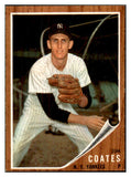 1962 Topps Baseball #553 Jim Coates Yankees EX-MT 534207