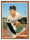 1962 Topps Baseball #576 Russ Kemmerer White Sox EX-MT 534218