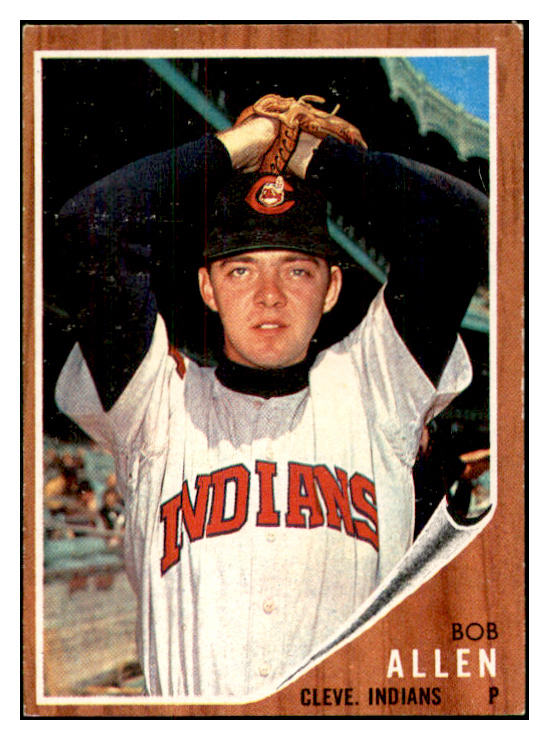 1962 Topps Baseball #543 Bob Allen Indians EX-MT 534222