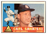1960 Topps Baseball #545 Carl Sawatski Cardinals VG-EX 534225