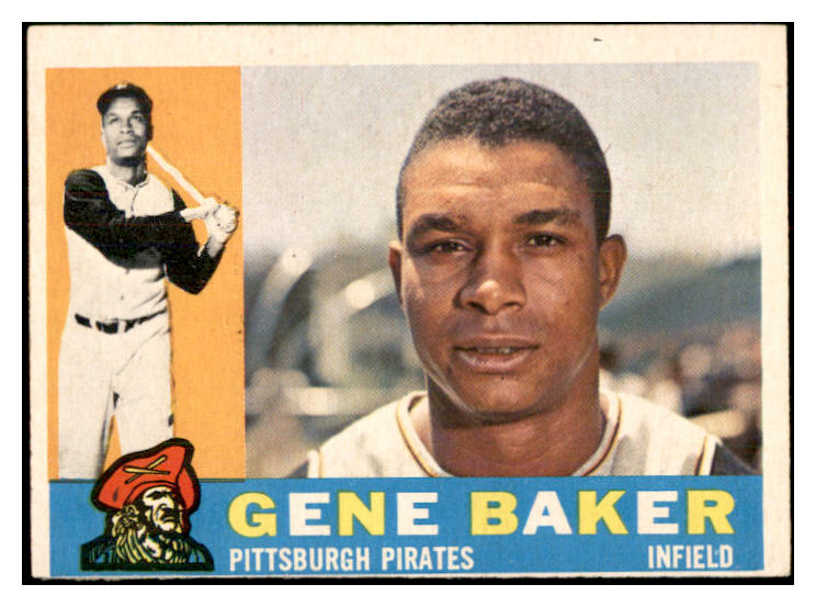1960 Topps Baseball #539 Gene Baker Pirates VG-EX 534227