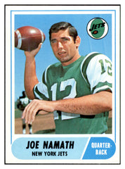1968 Topps Football #065 Joe Namath Jets EX 534234