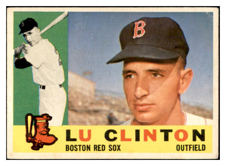 1960 Topps Baseball #533 Lou Clinton Red Sox EX 534235