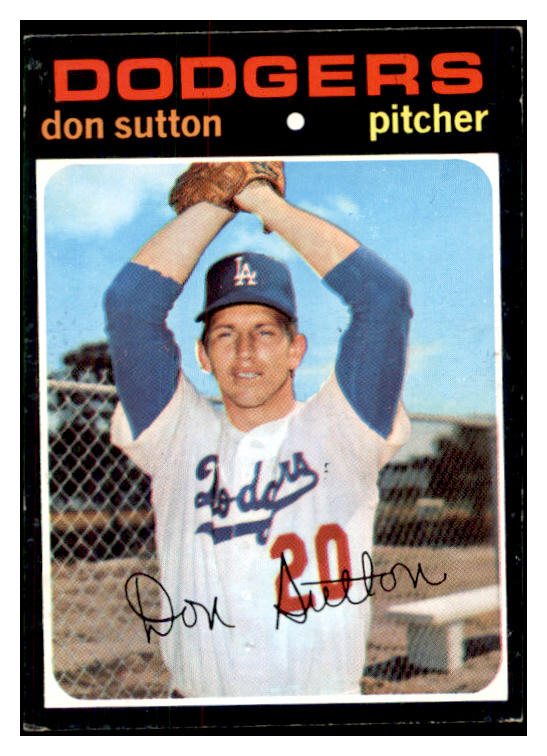 1971 Topps Baseball #361 Don Sutton Dodgers EX-MT 534239