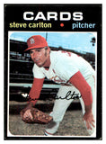 1971 Topps Baseball #055 Steve Carlton Cardinals VG-EX 534240