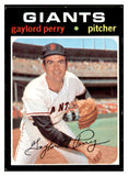 1971 Topps Baseball #140 Gaylord Perry Giants EX-MT 534243