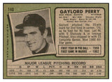 1971 Topps Baseball #140 Gaylord Perry Giants EX-MT 534243