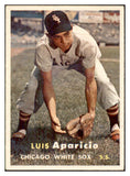 1957 Topps Baseball #007 Luis Aparicio White Sox EX-MT 534245