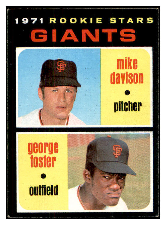 1971 Topps Baseball #276 George Foster Giants EX 534251