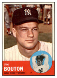 1963 Topps Baseball #401 Jim Bouton Yankees VG-EX 534272