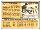 1963 Topps Baseball #347 Joe Torre Braves EX 534274