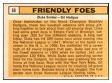 1963 Topps Baseball #068 Duke Snider Gil Hodges EX-MT 534279