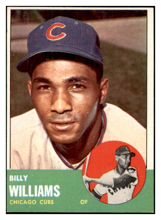 1963 Topps Baseball #353 Billy Williams Cubs EX 534282