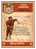 1959 Topps Baseball #561 Hank Aaron A.S. Braves EX-MT oc 534311