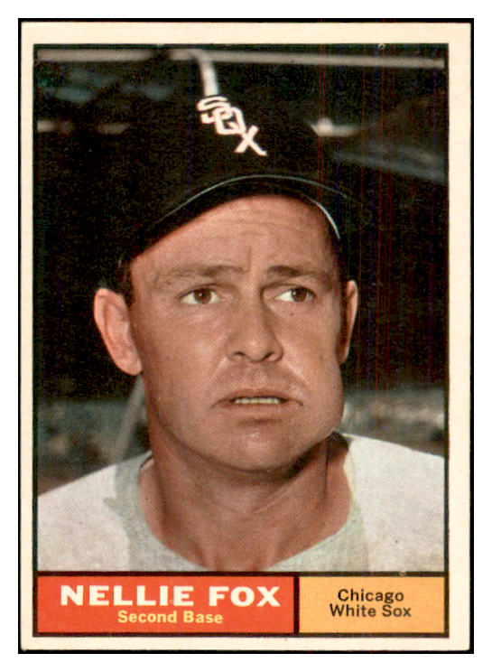 1961 Topps Baseball #030 Nellie Fox White Sox EX-MT 534313