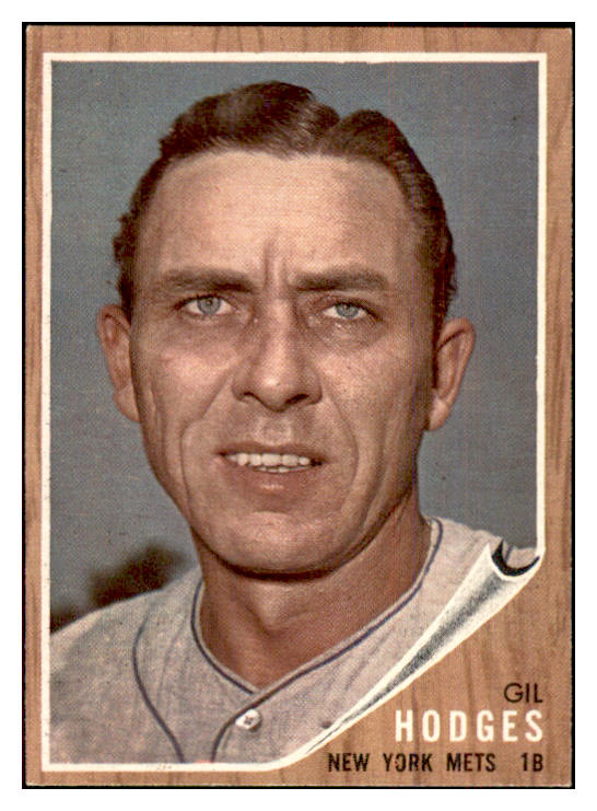 1962 Topps Baseball #085 Gil Hodges Mets EX-MT 534319