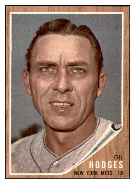 1962 Topps Baseball #085 Gil Hodges Mets EX-MT 534319